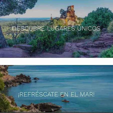 Casa Frente Al Mar En 2hab Hébergement de vacances Miami Playa